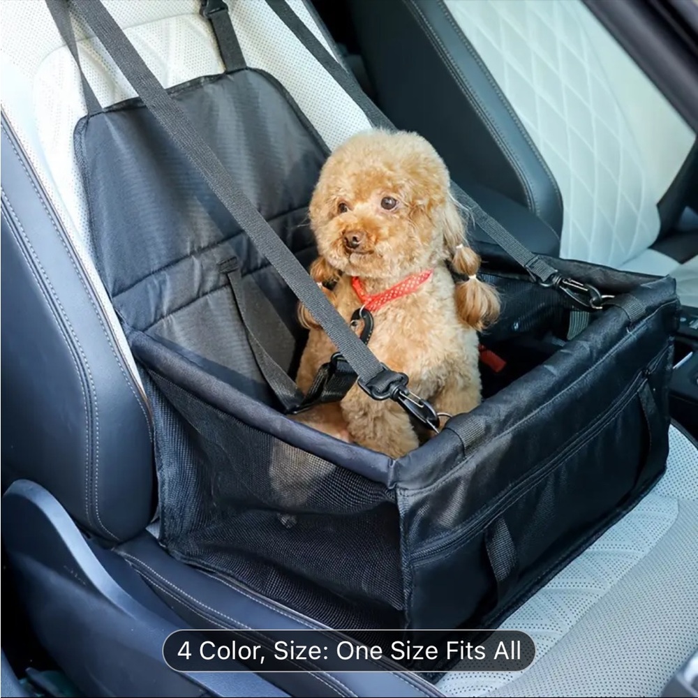 ⭐️⭐️ SOLD ⭐️⭐️ Gray Animal Car Seat - Picture 3 of 6